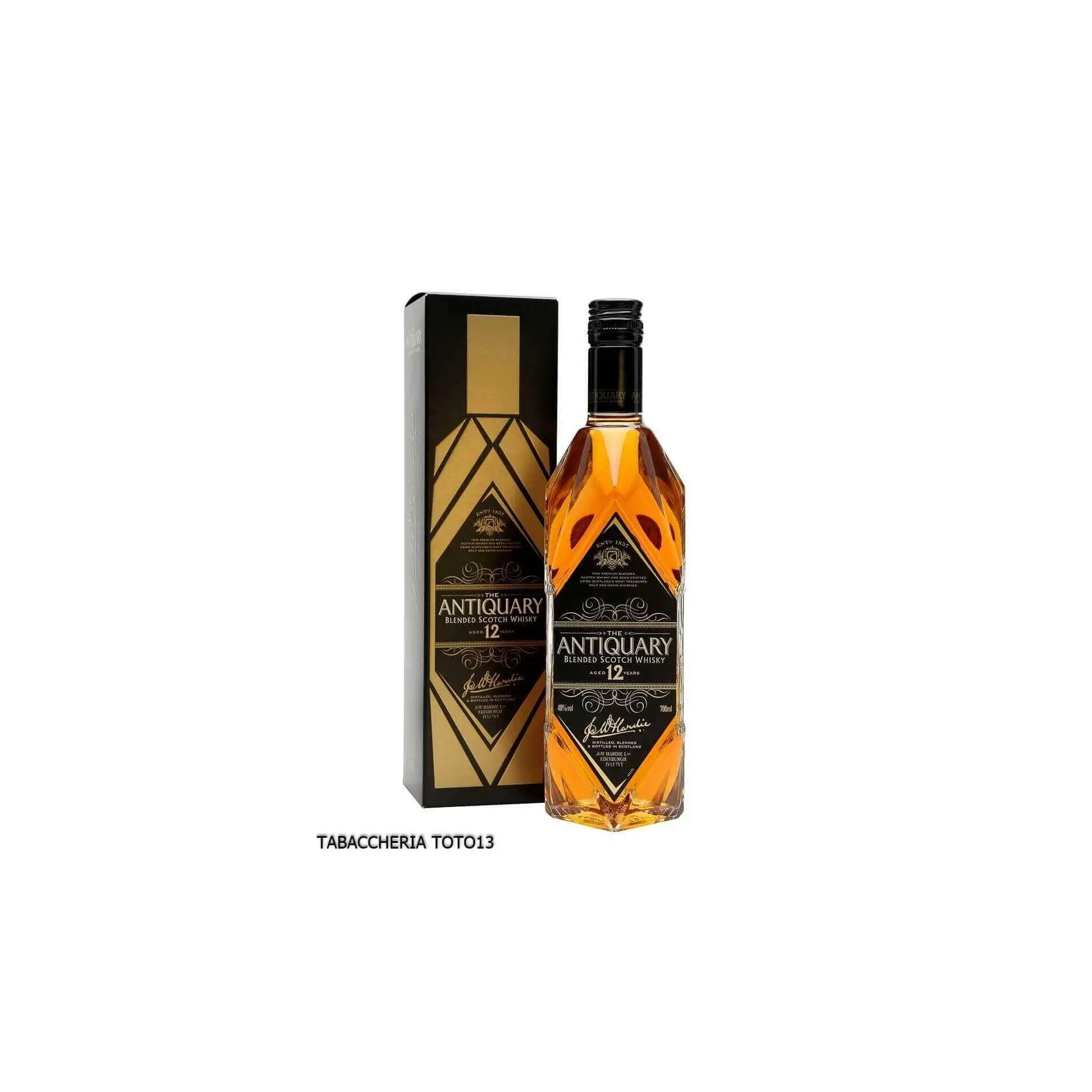 The Antiquary 12 Y.O. Blend Scotch Whisky Vol 40% Cl.70 - Licores