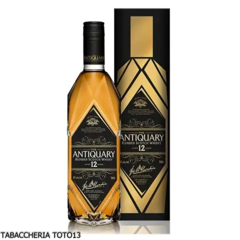 The Antiquary 12 Y.O. Blend Scotch Whisky Vol 40% Cl.70 - Licores