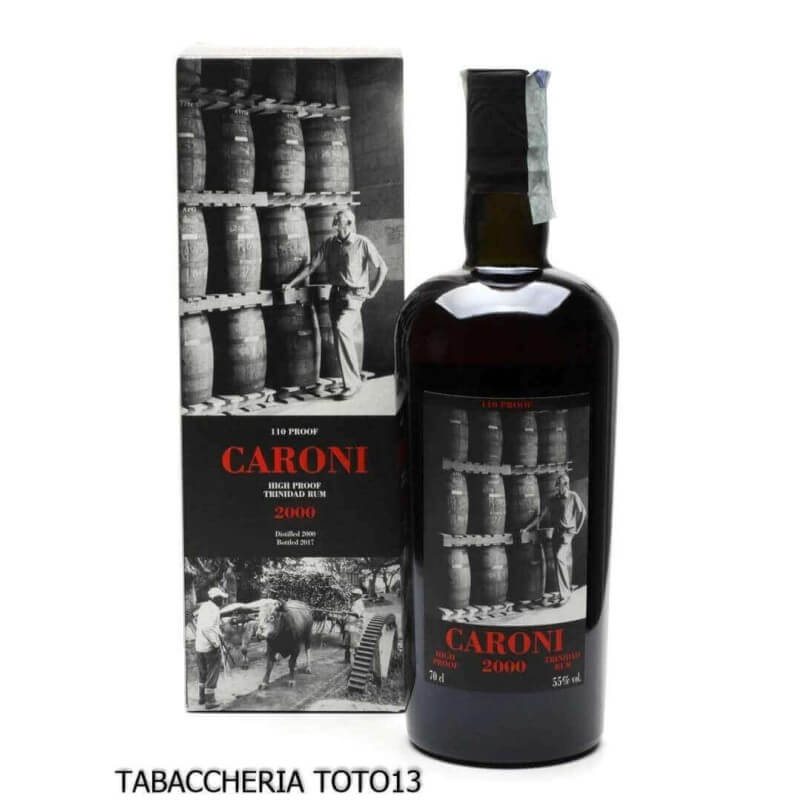 Caroni 2000 Trinidad Rum 17 Y.O. 100 Proof Vol.55% Cl.70 - Caroni Distillery