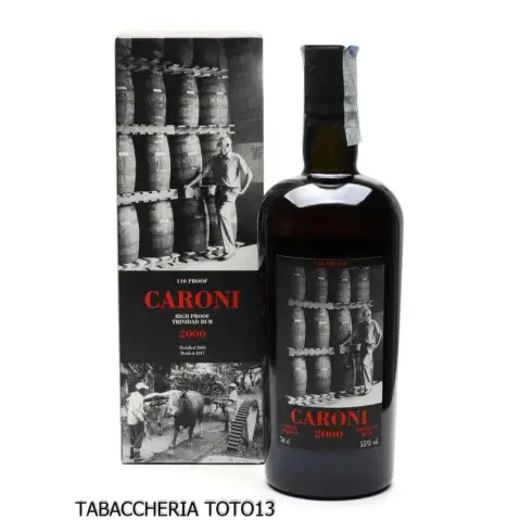 Caroni 2000 Trinidad Rum 17 Y.O. 100 Proof Vol.55% Cl.70 - Distillati