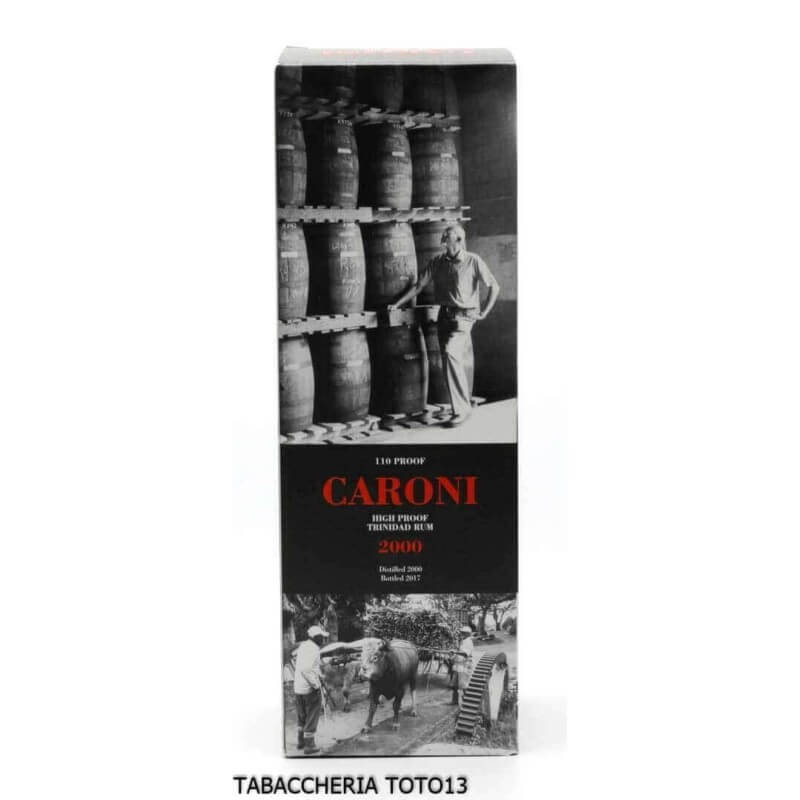 Caroni 2000 Trinidad Rum 17 Y.O. 100 Proof Vol.55% Cl.70 - Caroni Distillery