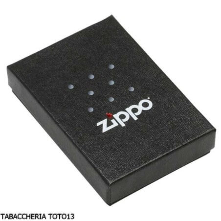 Briquet à essence slim Zippo avec fini chrome satiné mat Zippo Briquets Zippo
