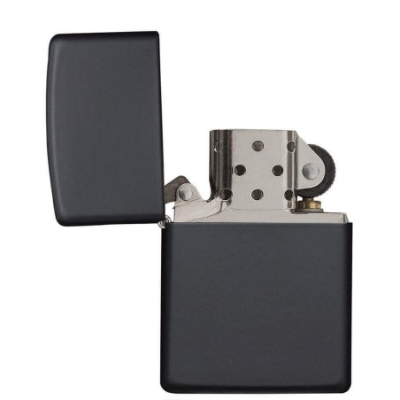 Zippo petrol lighter matte black finish - Lighters - Brass