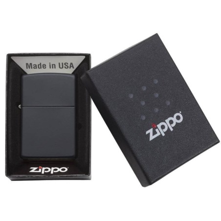 Zippo Benzinfeuerzeug mattschwarze Oberfläche - Feuerzeuge