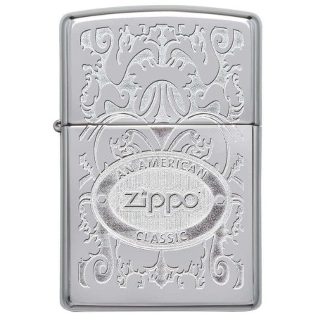 Zippo de combustible acabado american classic espejo del cromo - Alumbradores