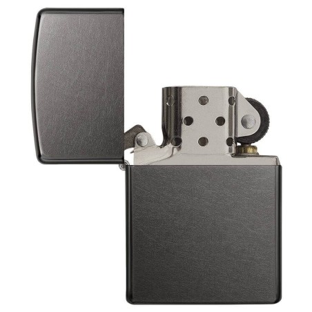 Zippo lighter gray dusk finish petrol - Lighters - Brass