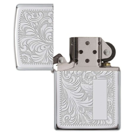 Zippo Feuerzeug Venetian Chrom-Finish - Feuerzeuge