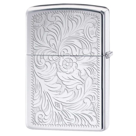 Zippo Feuerzeug Venetian Chrom-Finish - Feuerzeuge