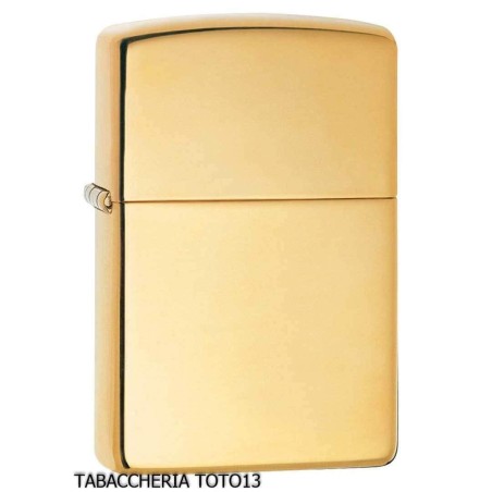 Zippo Classic Gold in poliertem Messing - Feuerzeuge