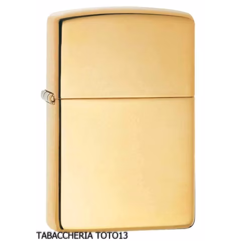 Zippo Classic gold in polished brass - Lighters - Brass