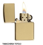 Zippo Classic Gold in poliertem Messing - Feuerzeuge