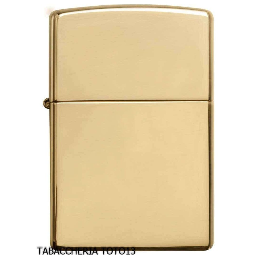Zippo Classic Gold in poliertem Messing - Feuerzeuge