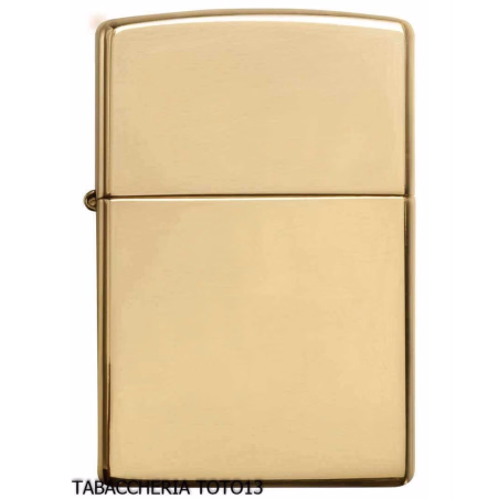 Zippo Classic Gold in poliertem Messing - Feuerzeuge