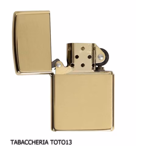Zippo Classic gold in polished brass - Lighters - Brass
