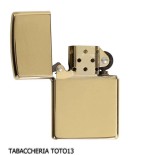 Zippo Classic Gold in poliertem Messing - Feuerzeuge