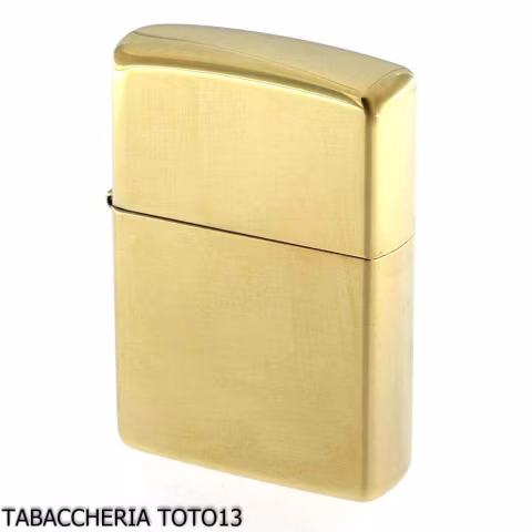 Zippo Classic gold in polished brass - Lighters - Brass
