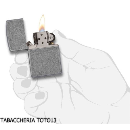 Zippo régulier argent vieilli - Briquets - Laiton