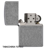 Zippo plateado antiguo envejecido plateado - Alumbradores