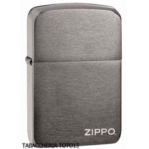 Zippo replica 1941 Black Ice Logo - Lighters - Brass
