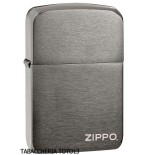 Zippo vintage replica 1941 Black Ice Logo - Accendini