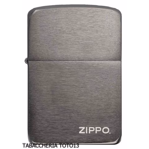 Zippo replica 1941 Black Ice Logo - Lighters - Brass