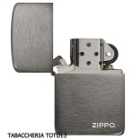 Zippo vintage replica 1941 Black Ice Logo - Accendini