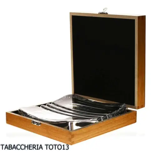 Quadratischer Kristallaschenbecher Nachtmann - Zubehör Cigar