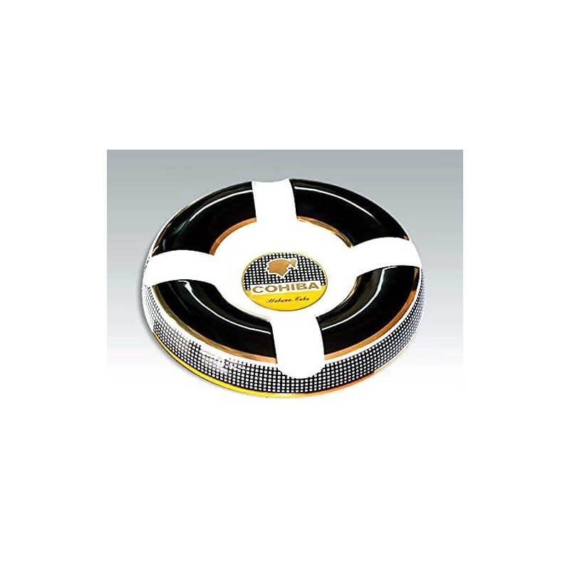 Cohiba round cigar ashtray with logo - Habanos S.A.