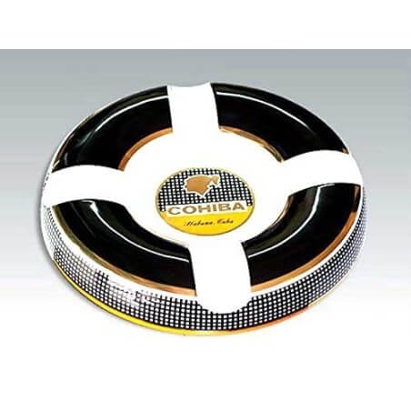 Cohiba round cigar ashtray with logo - Habanos S.A.