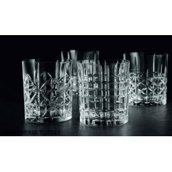 Nachtmann trabajó vaso tumbler cristal, juego de 4 piezas