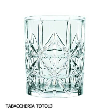 Bicchieri tumbler whisky in cristallo lavorato Nachtmann, set 4 pezzi NACHTMANN Bicchieri da Degustazione Bicchieri da Degust...