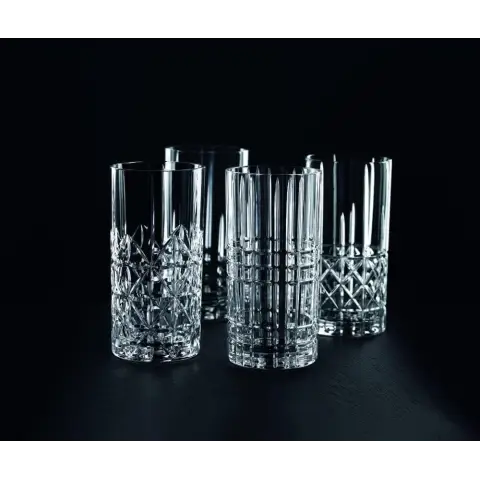 Nachtmann trabajó vaso de cristal, juego de 4 piezas - Accesorios Para Vinos Y Licores Y Vidrios