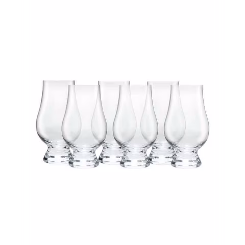 Glencairn Oficial De Whisky De Cristal De 6 Piezas - Accesorios Para Vinos Y Licores Y Vidrios