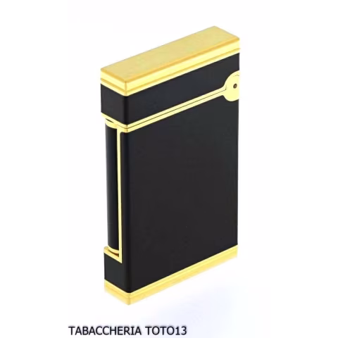 St Dupont lighter line D lady Normandy black Chinese lacquer - Lighters