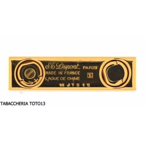 St Dupont lighter line D lady Normandy black Chinese lacquer - Lighters