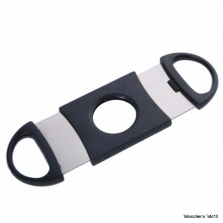 Economic cigar cutter black 22 mm ring 56 - Accessories Cigar - Metal