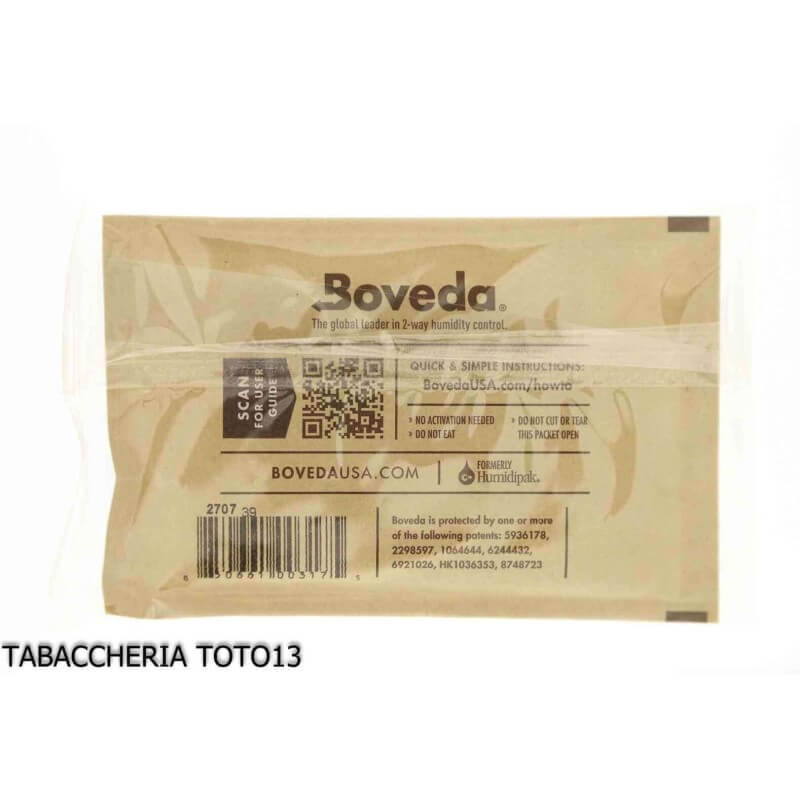 Boveda humidor control 65% Grammes 60 - Boveda