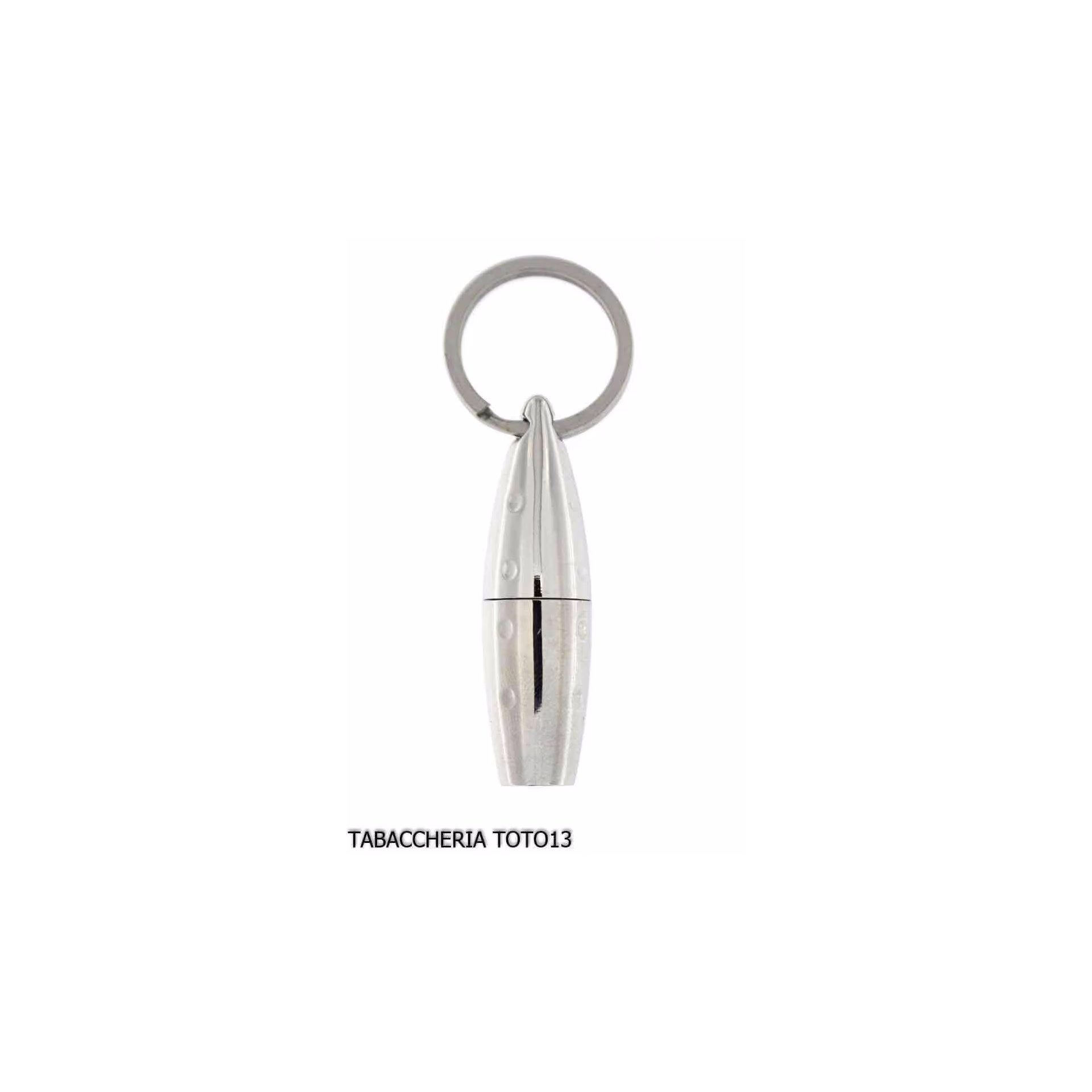 Lubinski bucasigari oliva 8mm cromato con portachiavi - Accessori Per Sigari