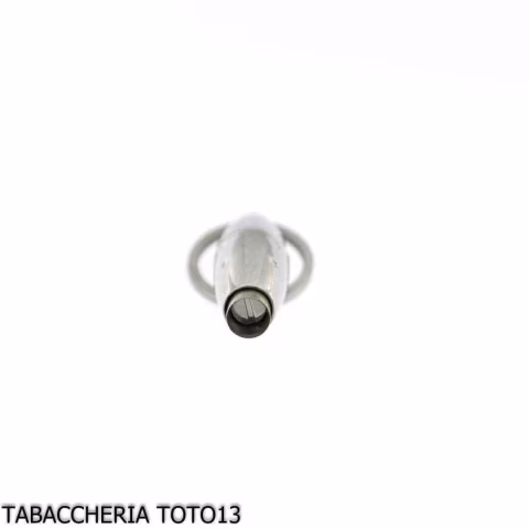 Lubinski bucasigari oliva 8mm cromato con portachiavi - Accessori Per Sigari
