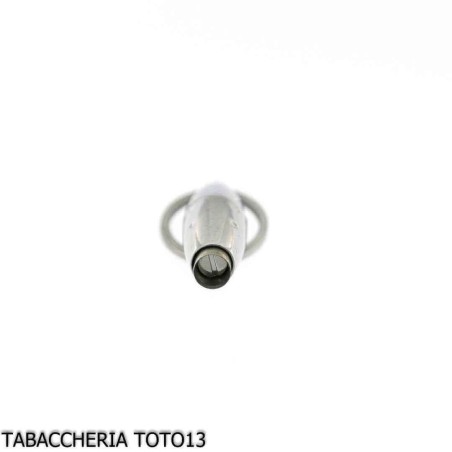 Perforadora de puros Lubinski de 8 mm, cromada, con llavero - Accesorios Del Cigarro