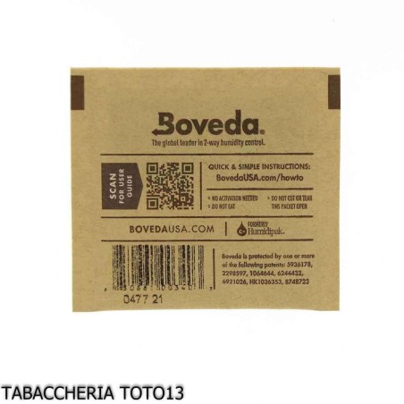 Boveda humidor control 62% gramos 8 para el tabaco Kentucky - Humidificación y Mantenimiento