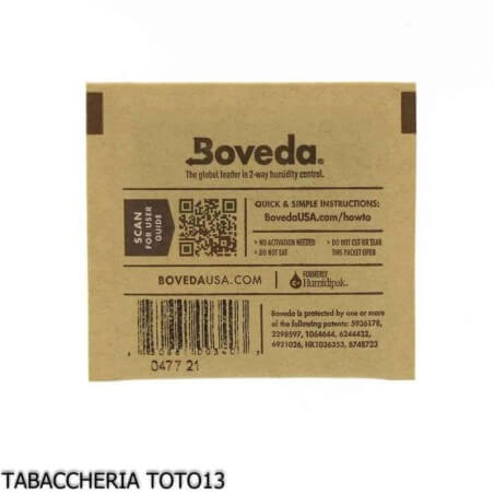 Boveda humidor control 62% grams 8 for Kentuky tobacco