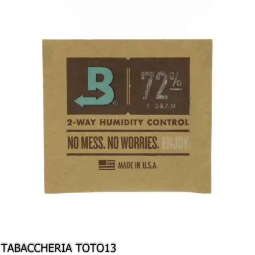 Boveda humidor control 72% grammi 8 - Umidificazione & Manutenzione