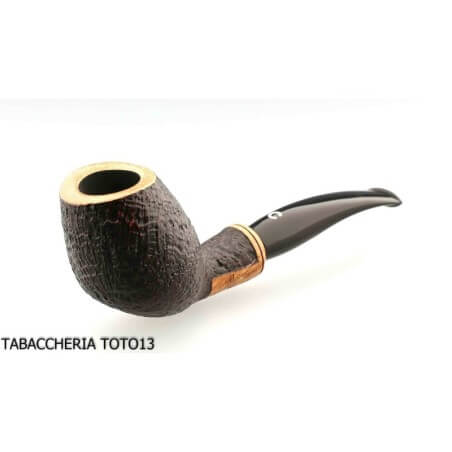 Il Ceppo Tabakpfeife sandgestrahlte Woodstock Form Note 1