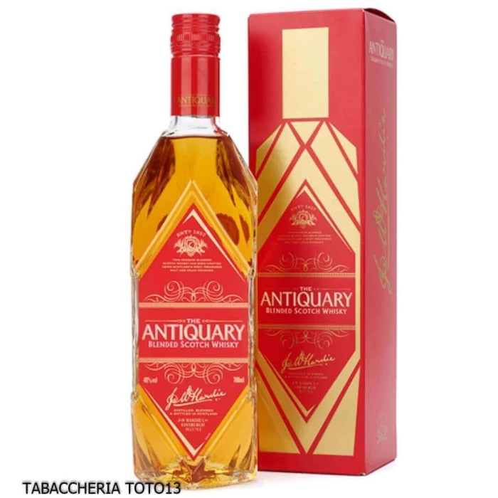 The Antiquary Scotch whisky - The Antiquary blended scotch whisky the finest Vol.40% Cl.70