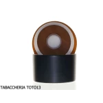 Lubinski - Jarrón de cerámica azul y naranja para conservar el tabaco