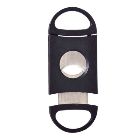 Economic cigar cutter black 22 mm ring 56 - Accessories Cigar - Metal