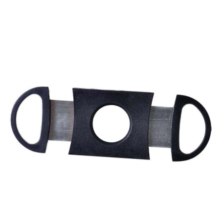 Economic cigar cutter black 22 mm ring 56 - Accessories Cigar - Metal