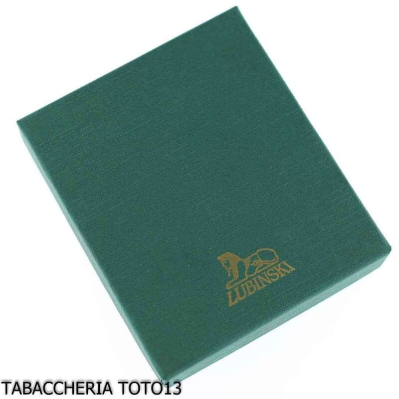 Pocket cigar case blue harlequin line by Lubinski - Lubinski