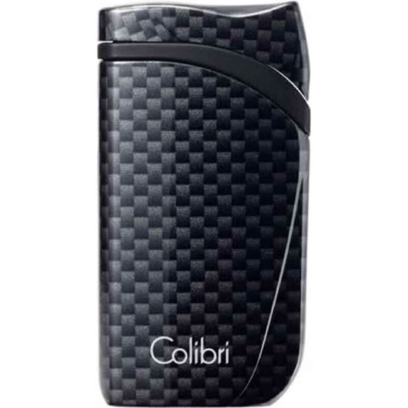 Colibri FALCON II más ligero en fibra de carbono Jet Flame llama inclinada Colibri Ligero Para El Cigarro